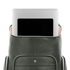 Mobile Solution 2 Leather Deluxe Backpack